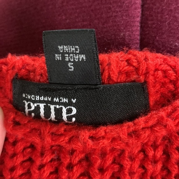 Red Ana sweater dress - Picture 9 of 9